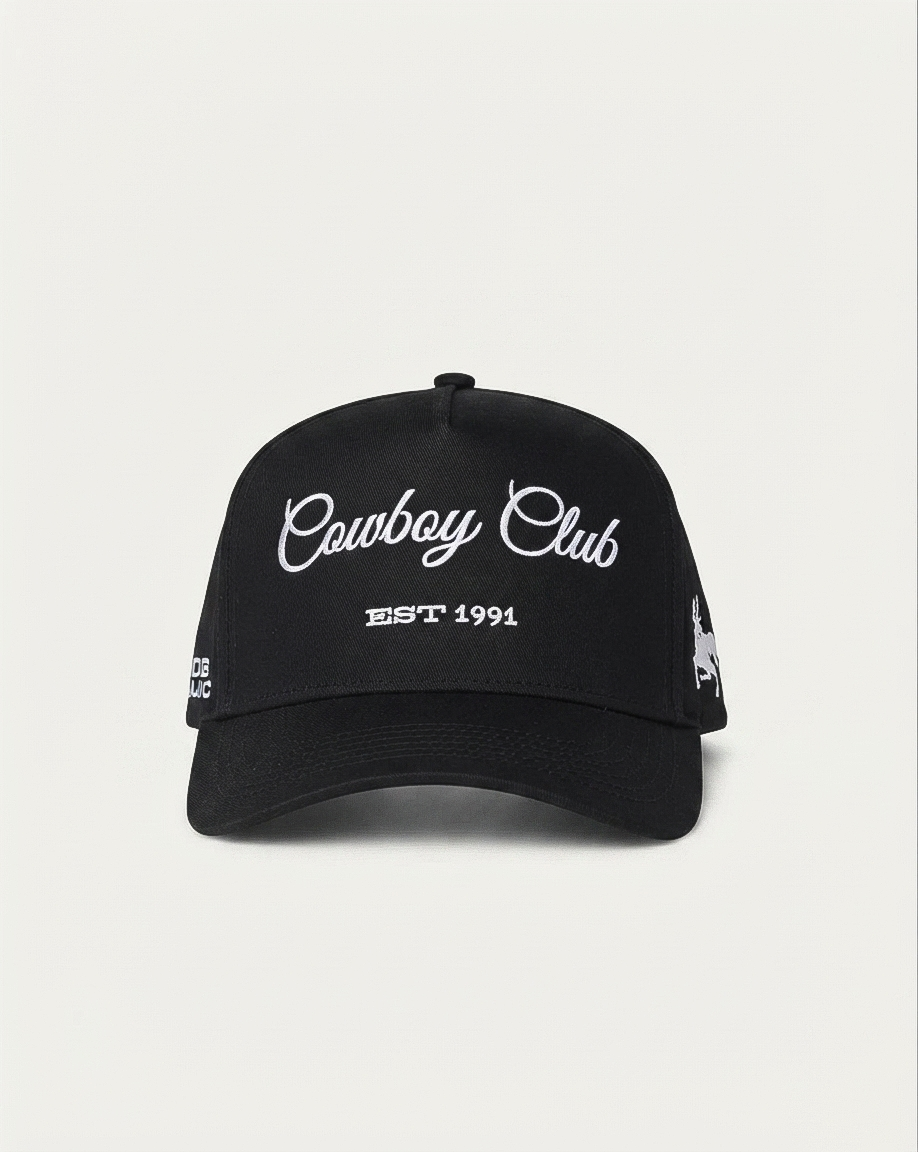 COWBOY CLUB CLASSIC - FULL BLACK | COWBOY CLUB HAT