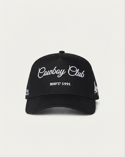 COWBOY CLUB CLASSIC - FULL BLACK | COWBOY CLUB HAT