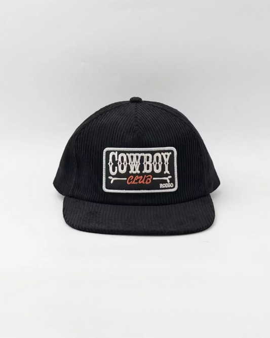 VINTAGE TRUCKER BLACK | COWBOY CLUB HAT
