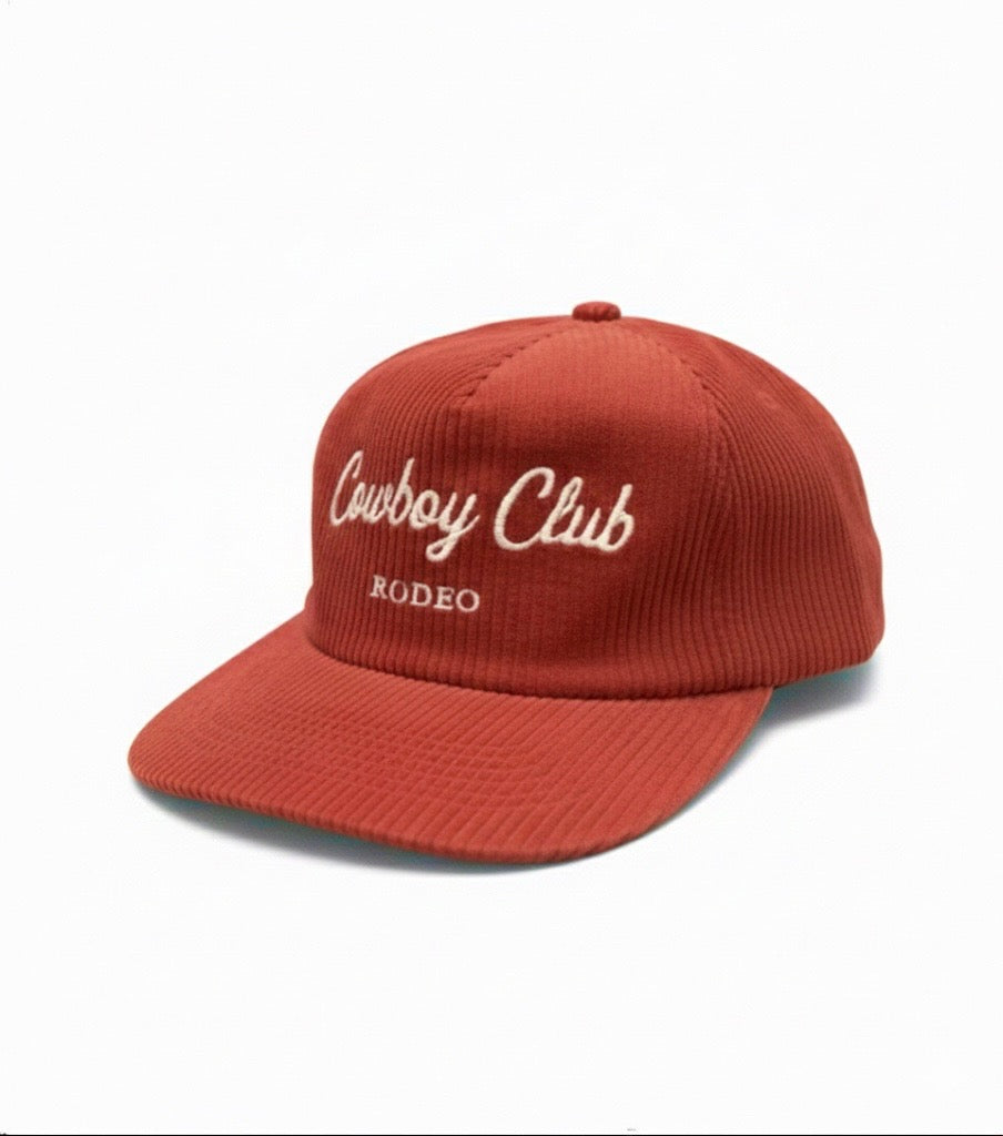 VINTAGE TRUCKER RED | COWBOY CLUB HAT