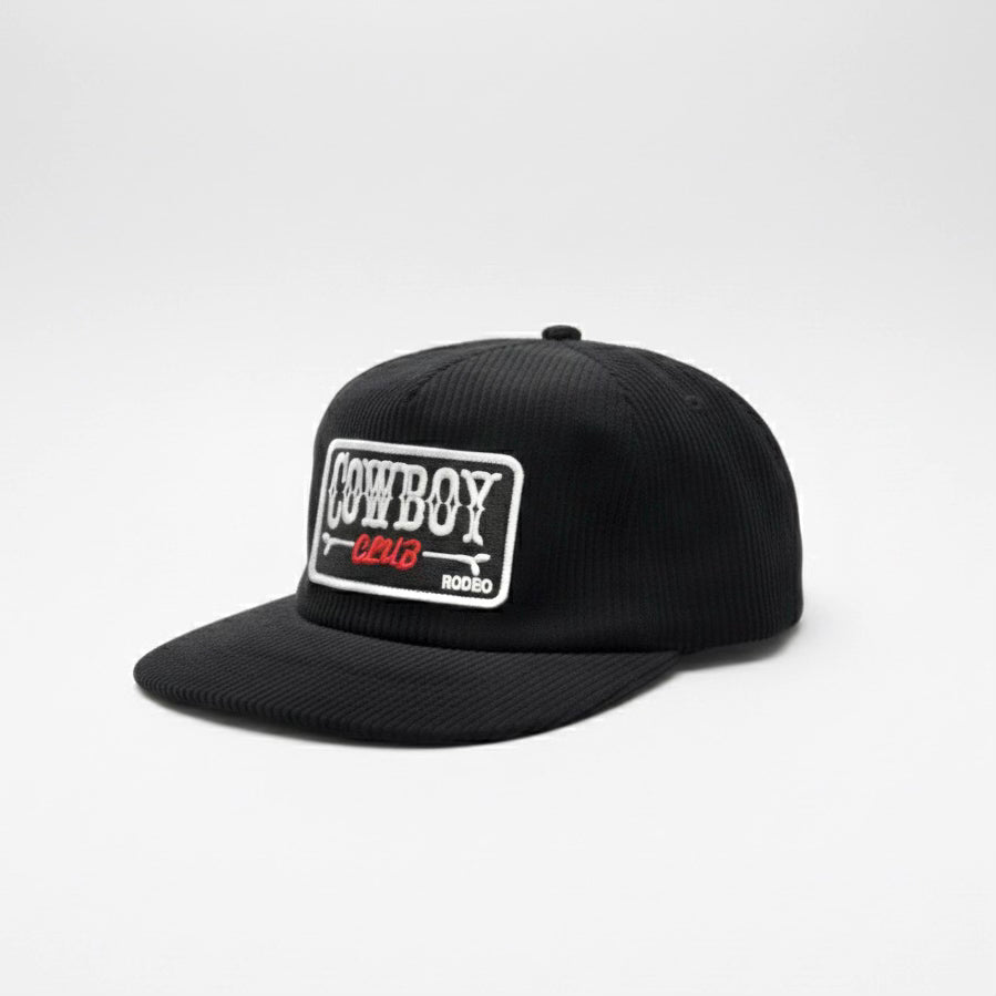 VINTAGE TRUCKER BLACK | COWBOY CLUB HAT