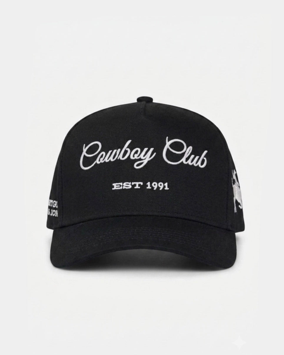 COWBOY CLUB CLASSIC - FULL BLACK | COWBOY CLUB HAT