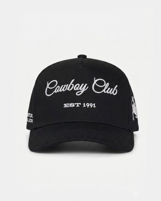 COWBOY CLUB CLASSIC - FULL BLACK | COWBOY CLUB HAT